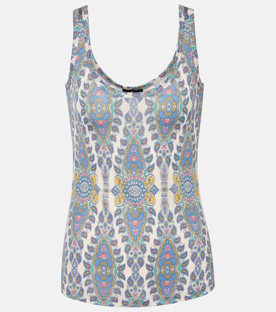 etro printed top