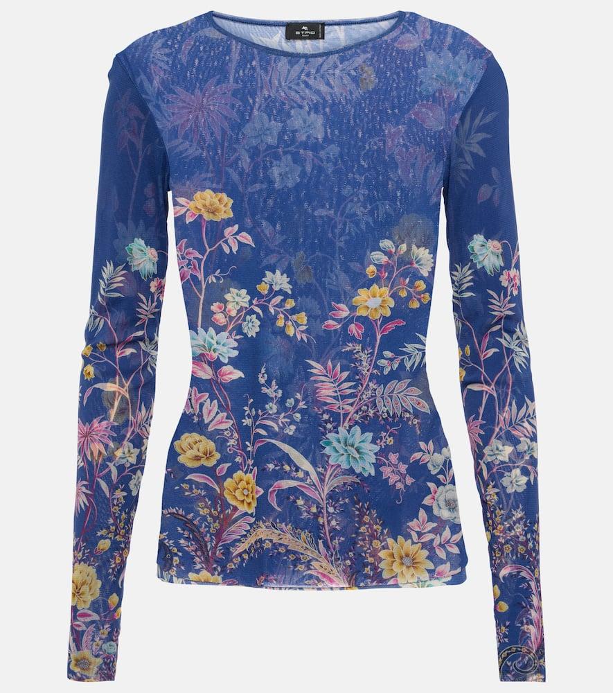 etro printed top