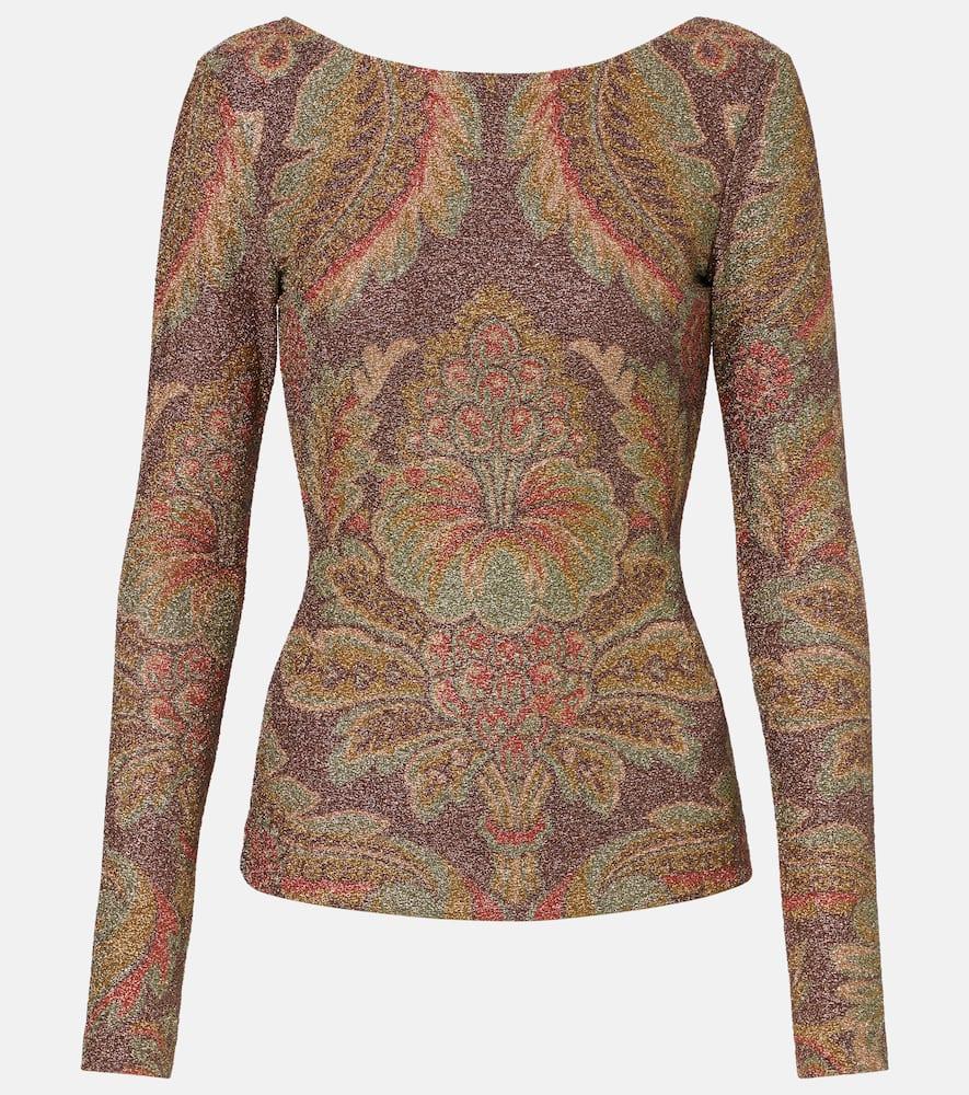 etro printed top