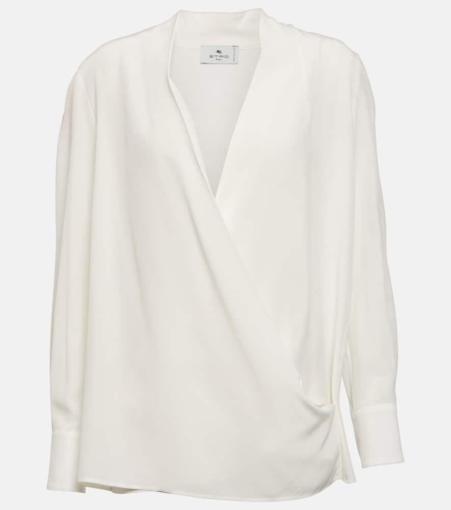 etro silk crêpe de chine blouse