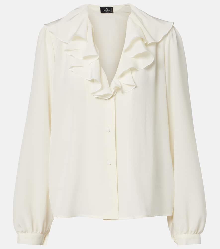 etro silk shirt