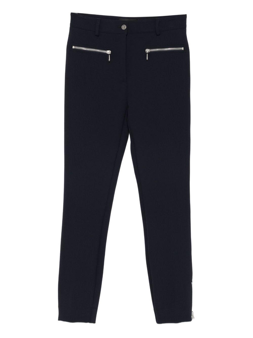 etro slim-fit trousers made of solid-color