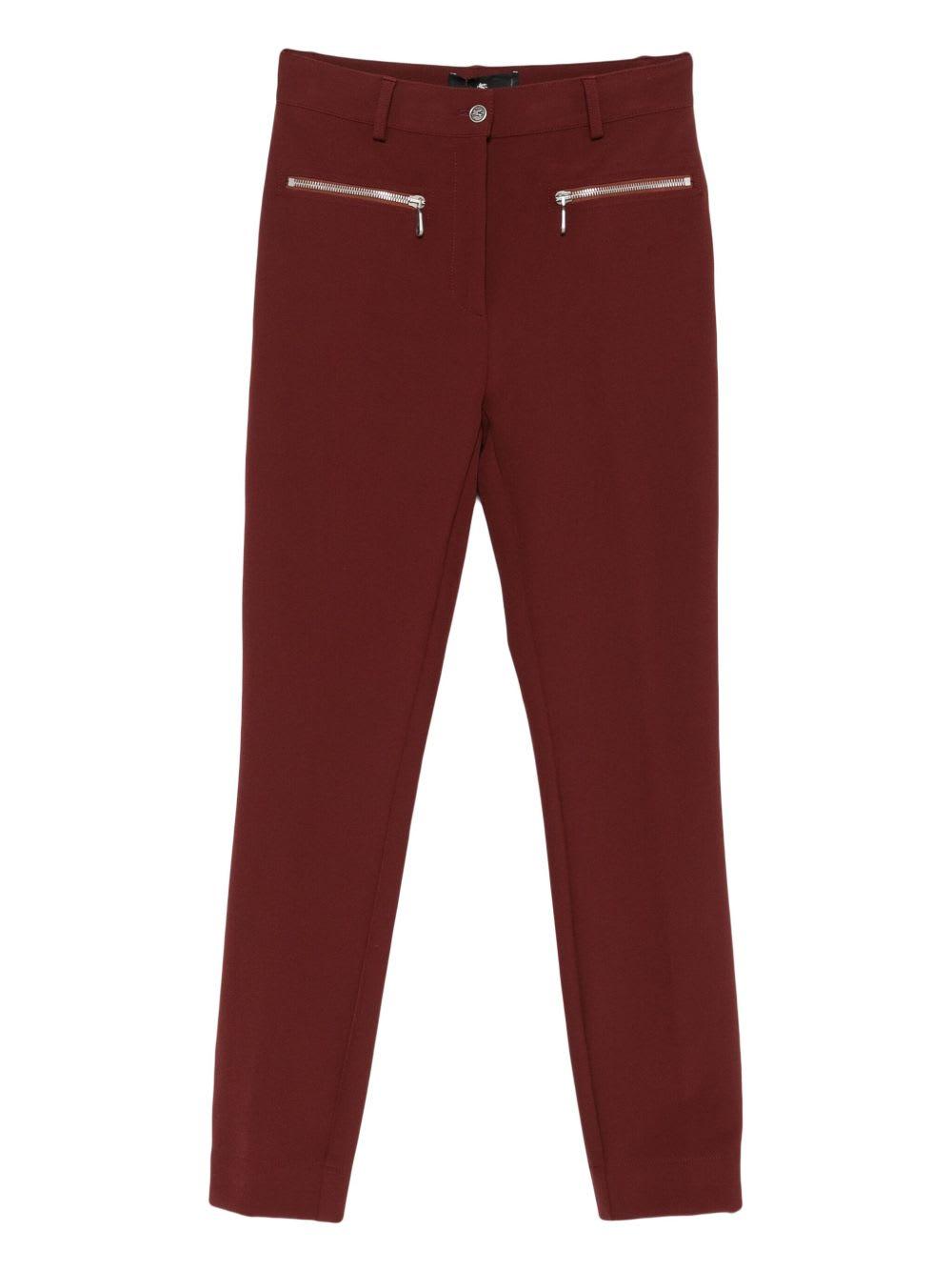 etro slim-fit trousers