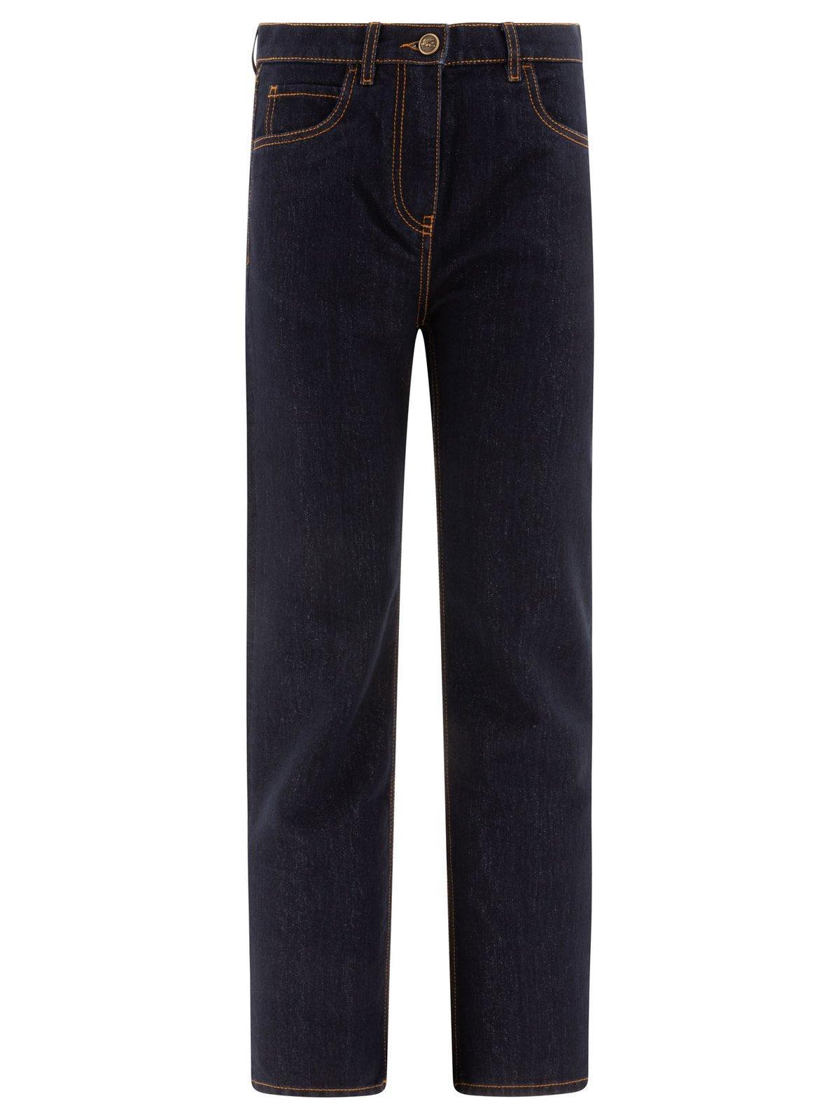 etro straight leg jeans