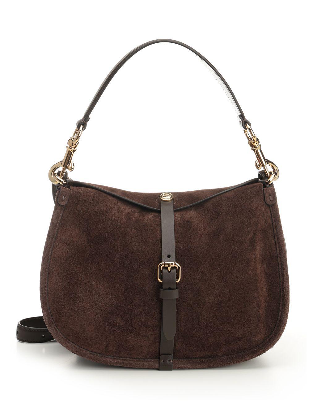 etro suede shoulder bag