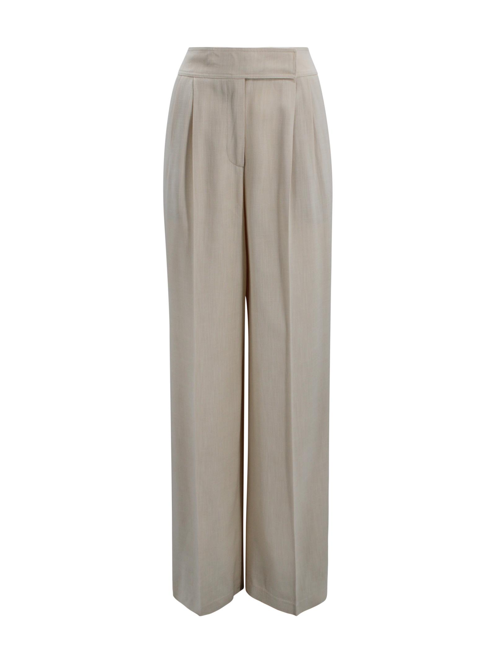 etro trousers cream viscose - women