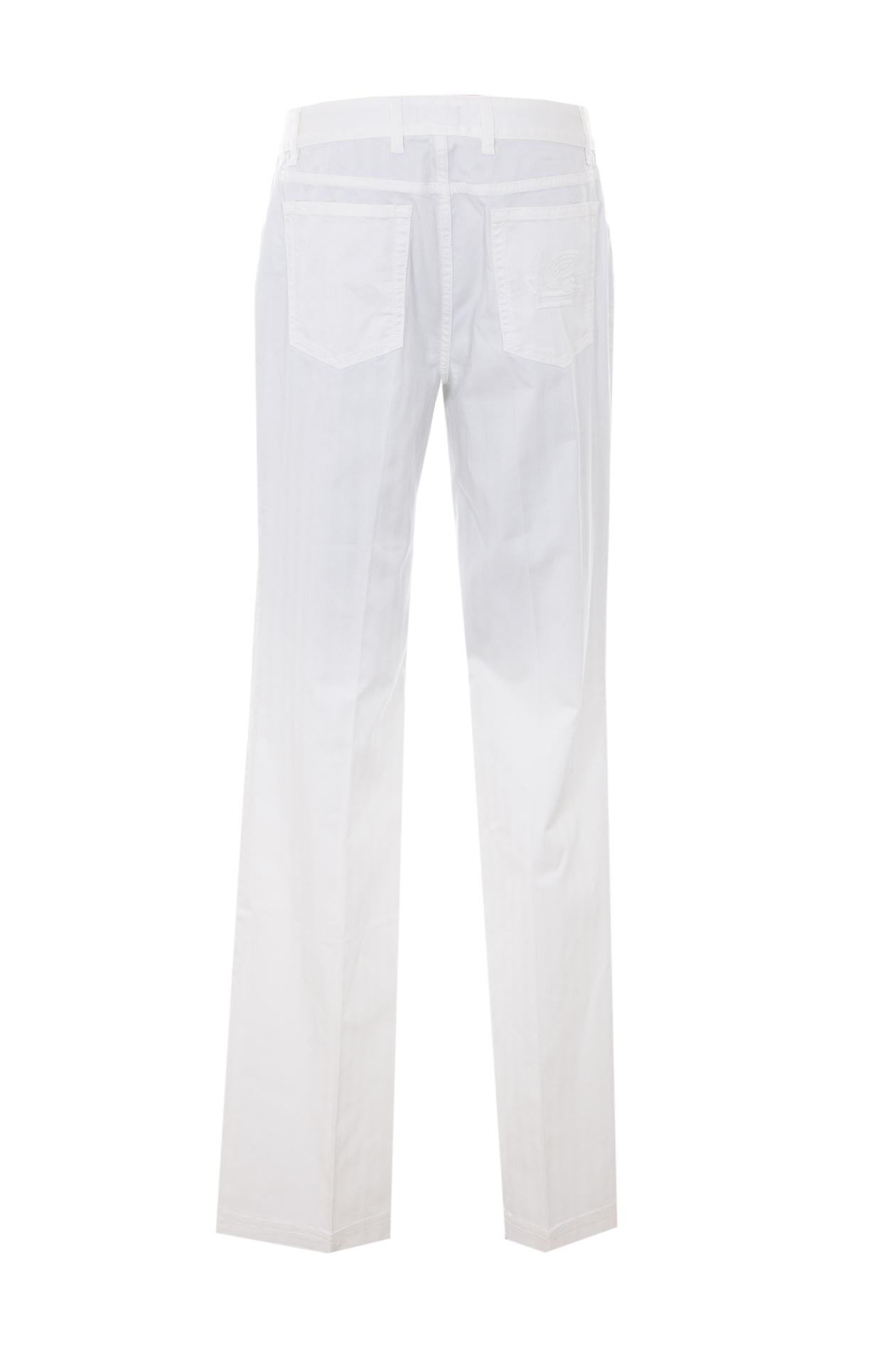 etro trousers white cotton - women