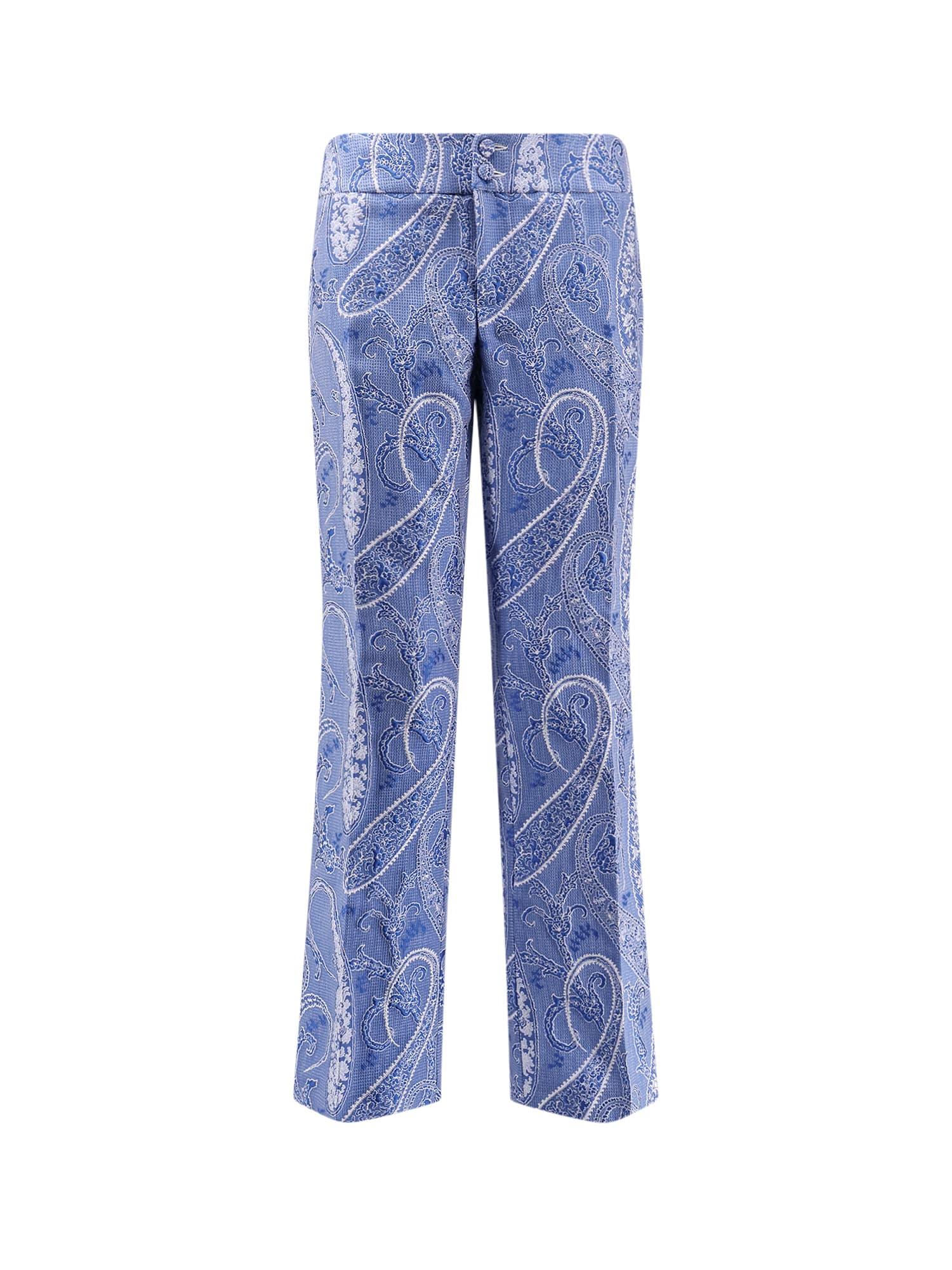etro trousers with iconic print