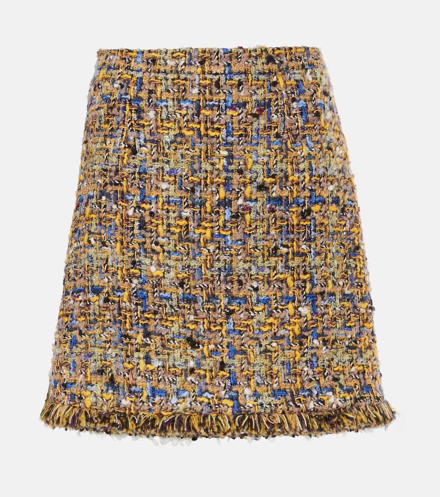 etro tweed miniskirt