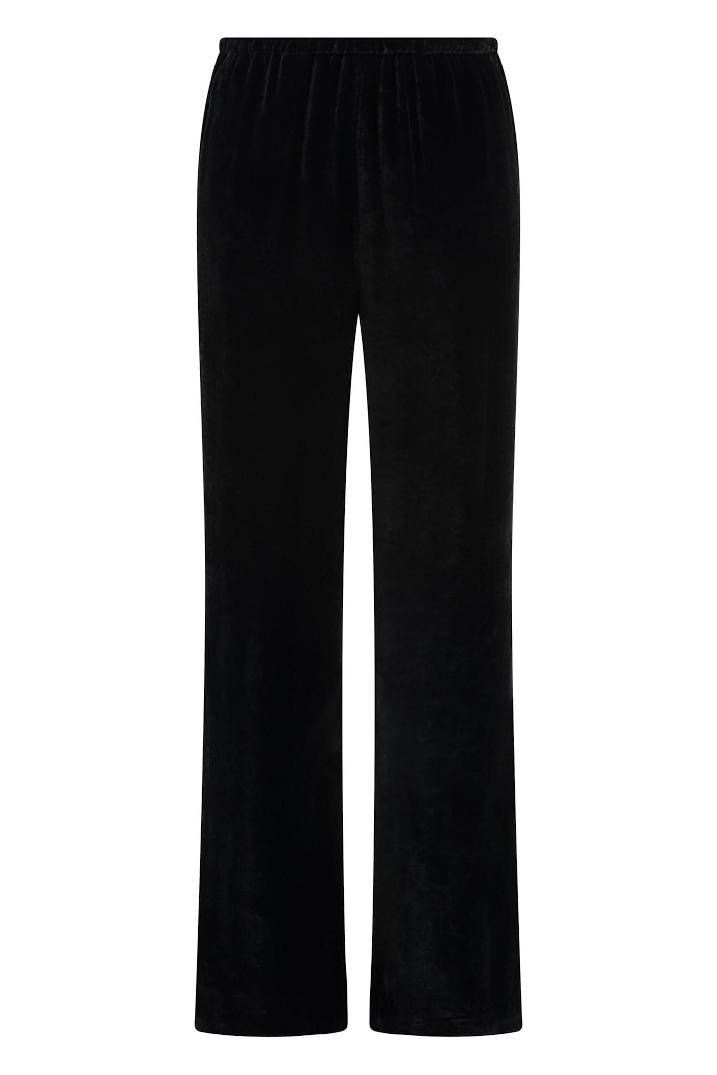 etro velvet trousers