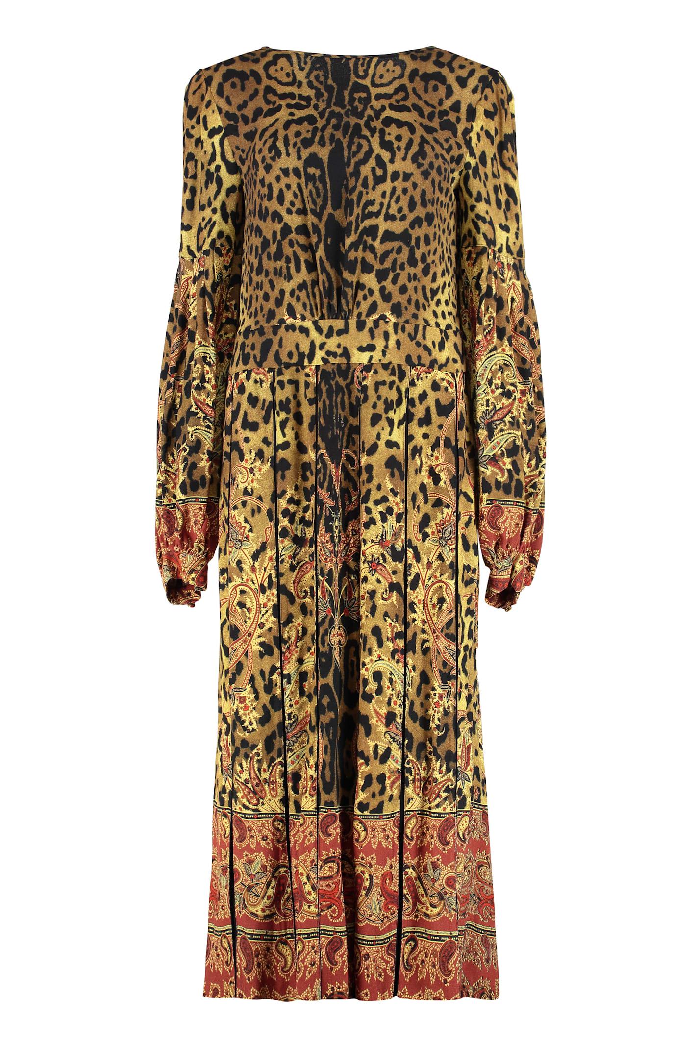 etro viscose dress