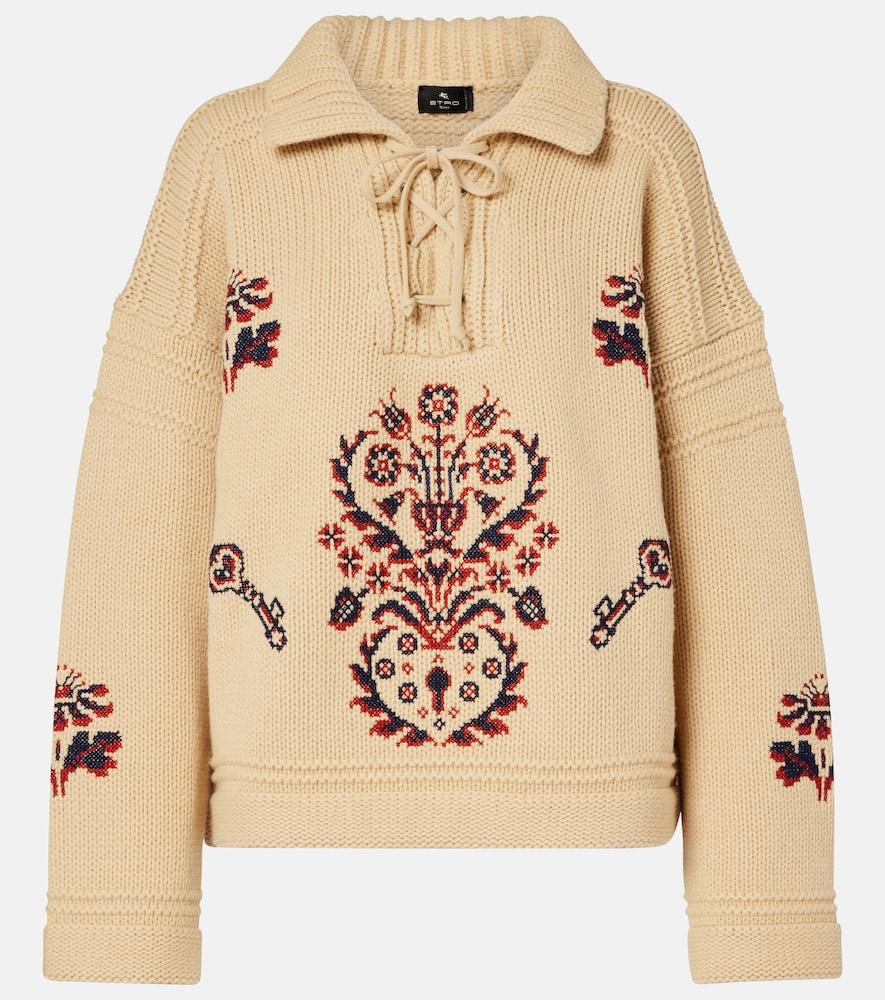 etro wool and cashmere sweater