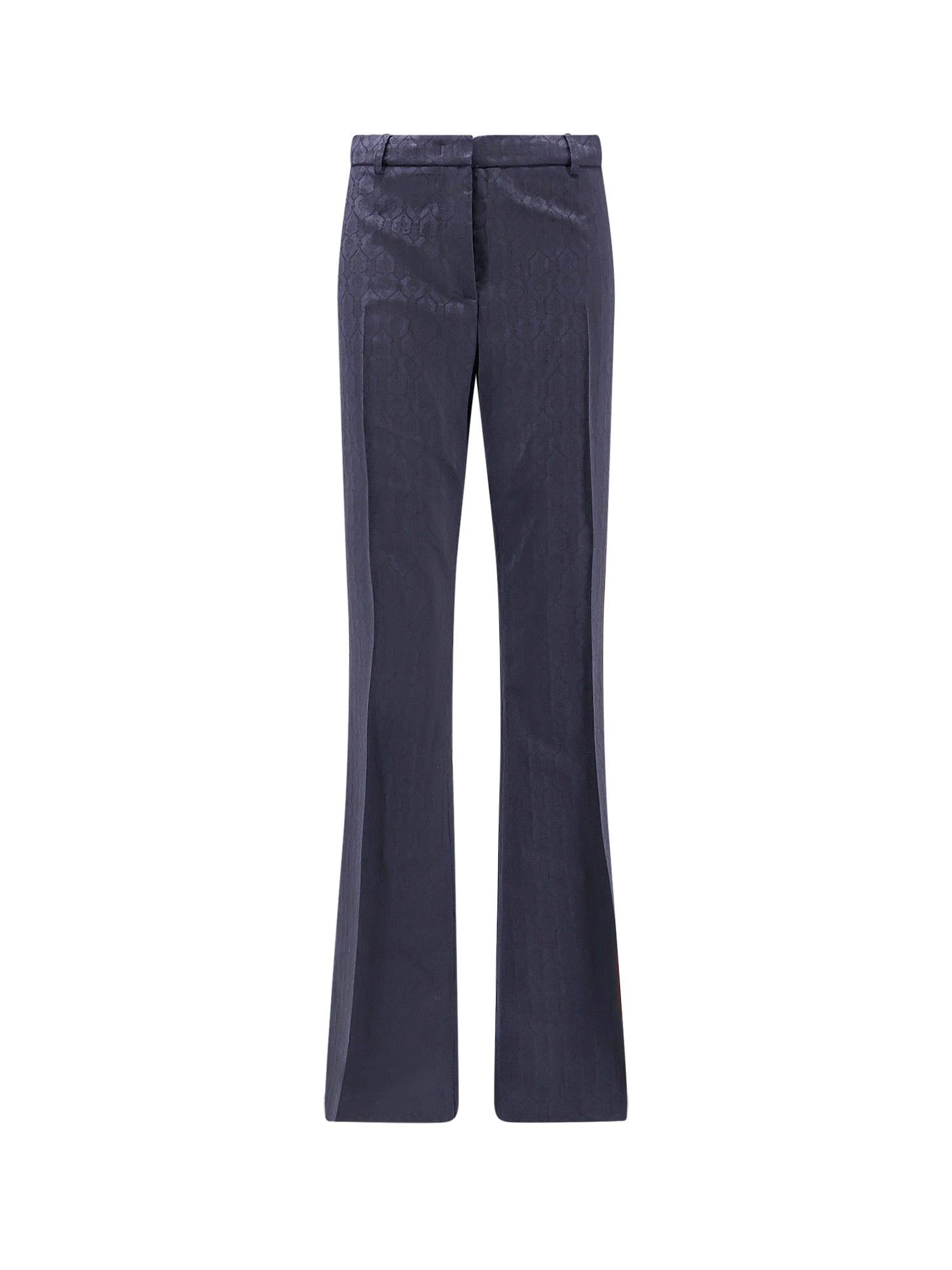 etro wool trousers with iconic motif