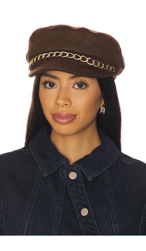 eugenia kim marina cap in brown.
