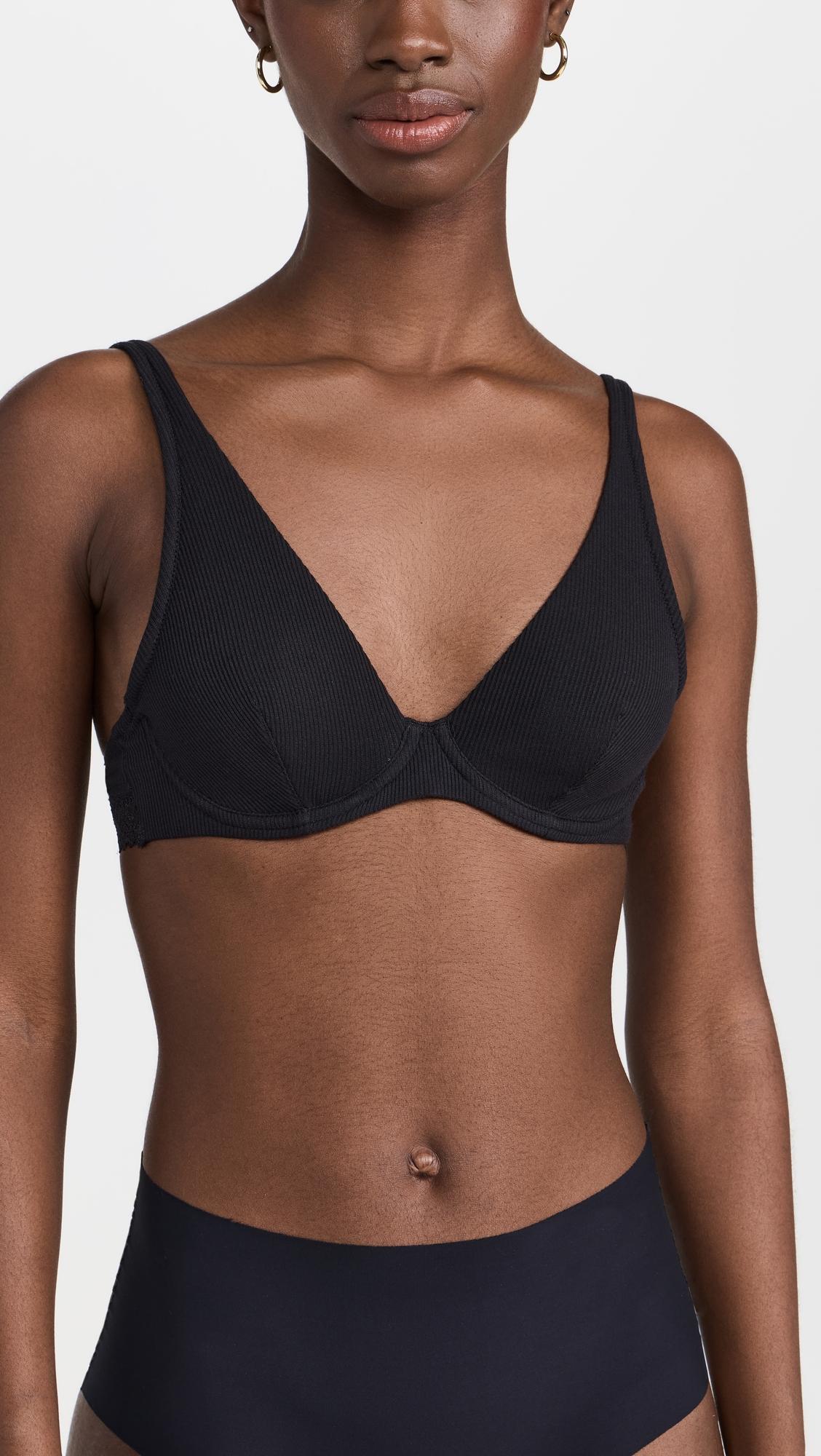 eugenie sheer plunge bra