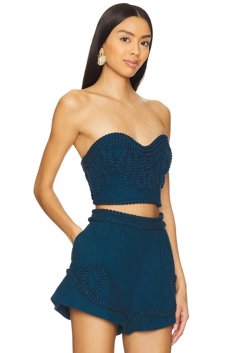 evanna rope crop top
