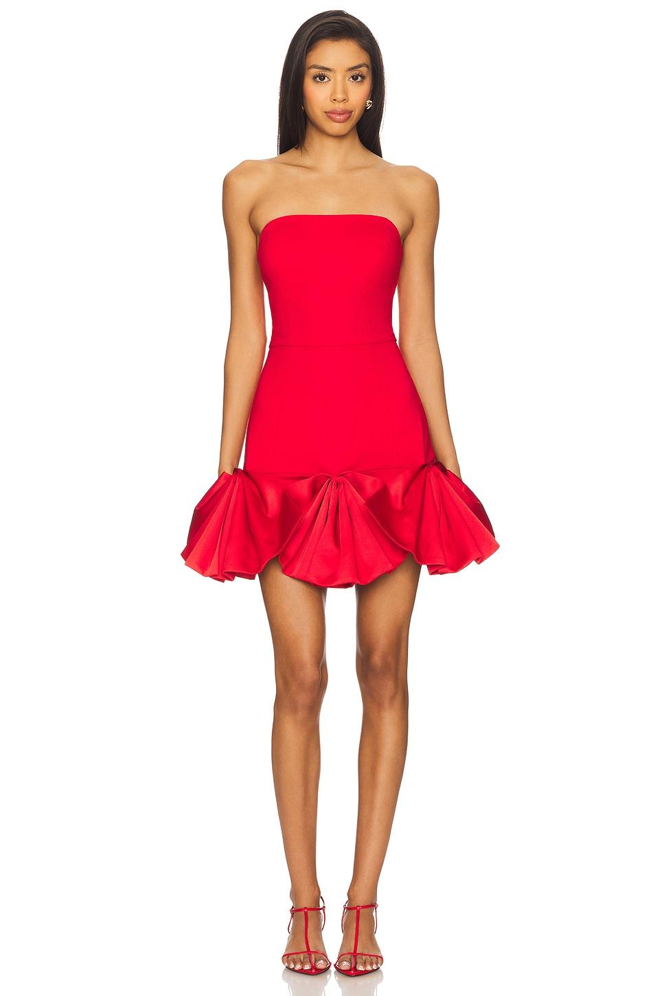 evee strapless mini dress