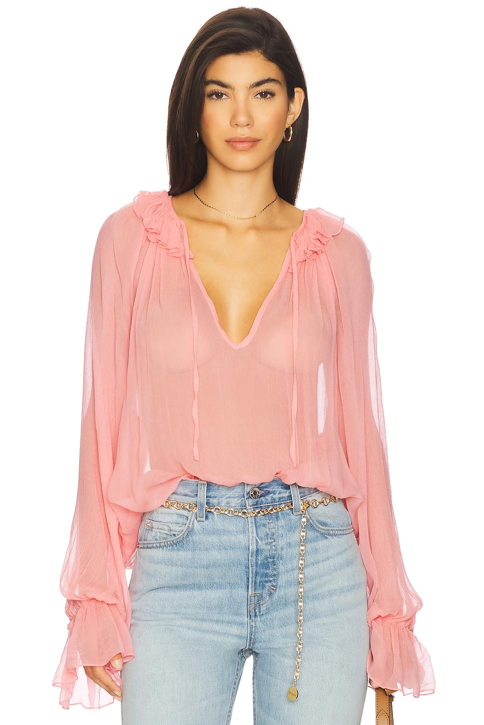 evelyn sheer top