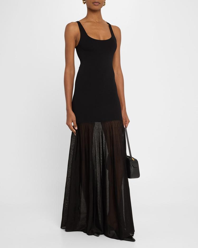 evening tank dress