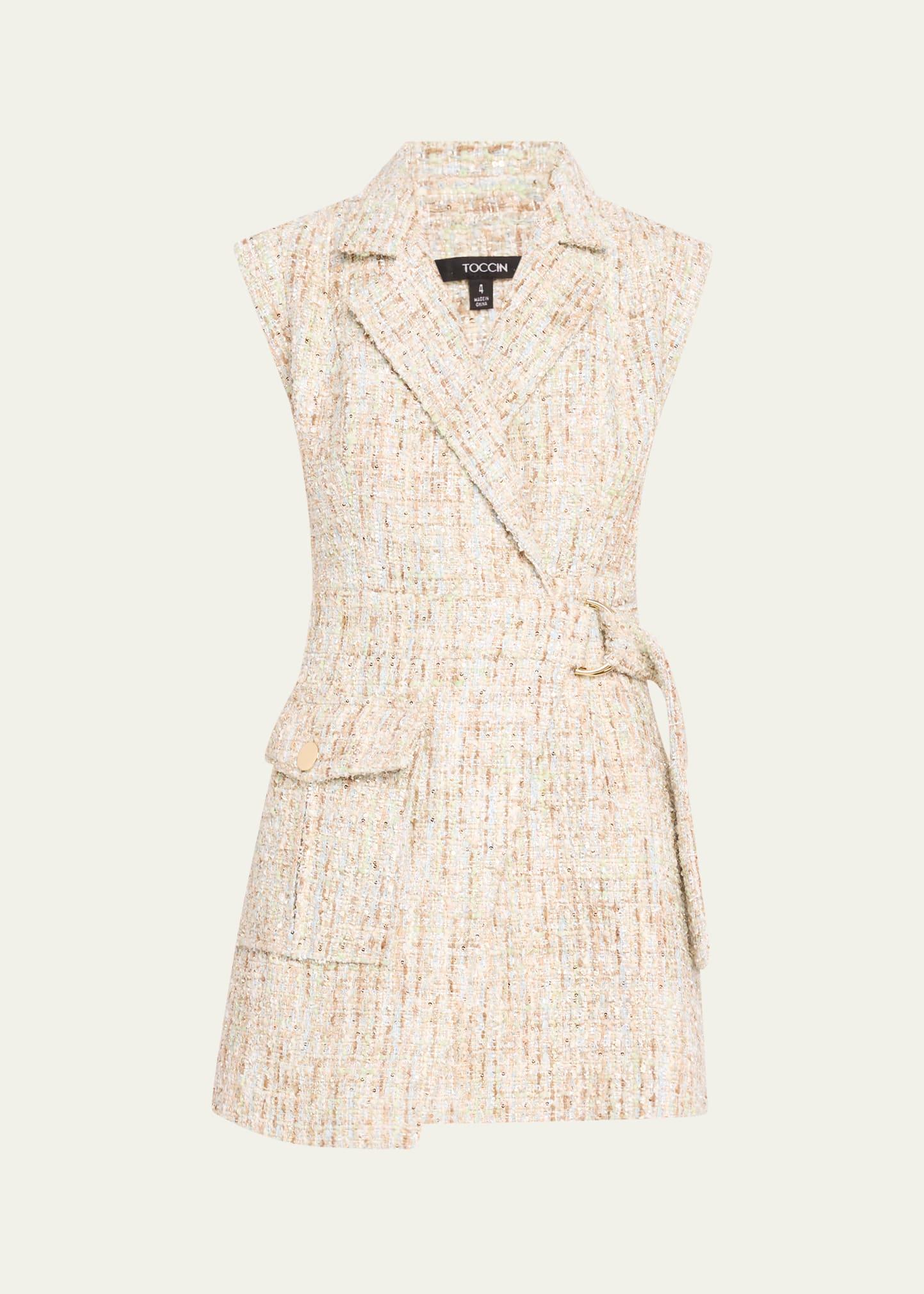 everly safari wrap dress