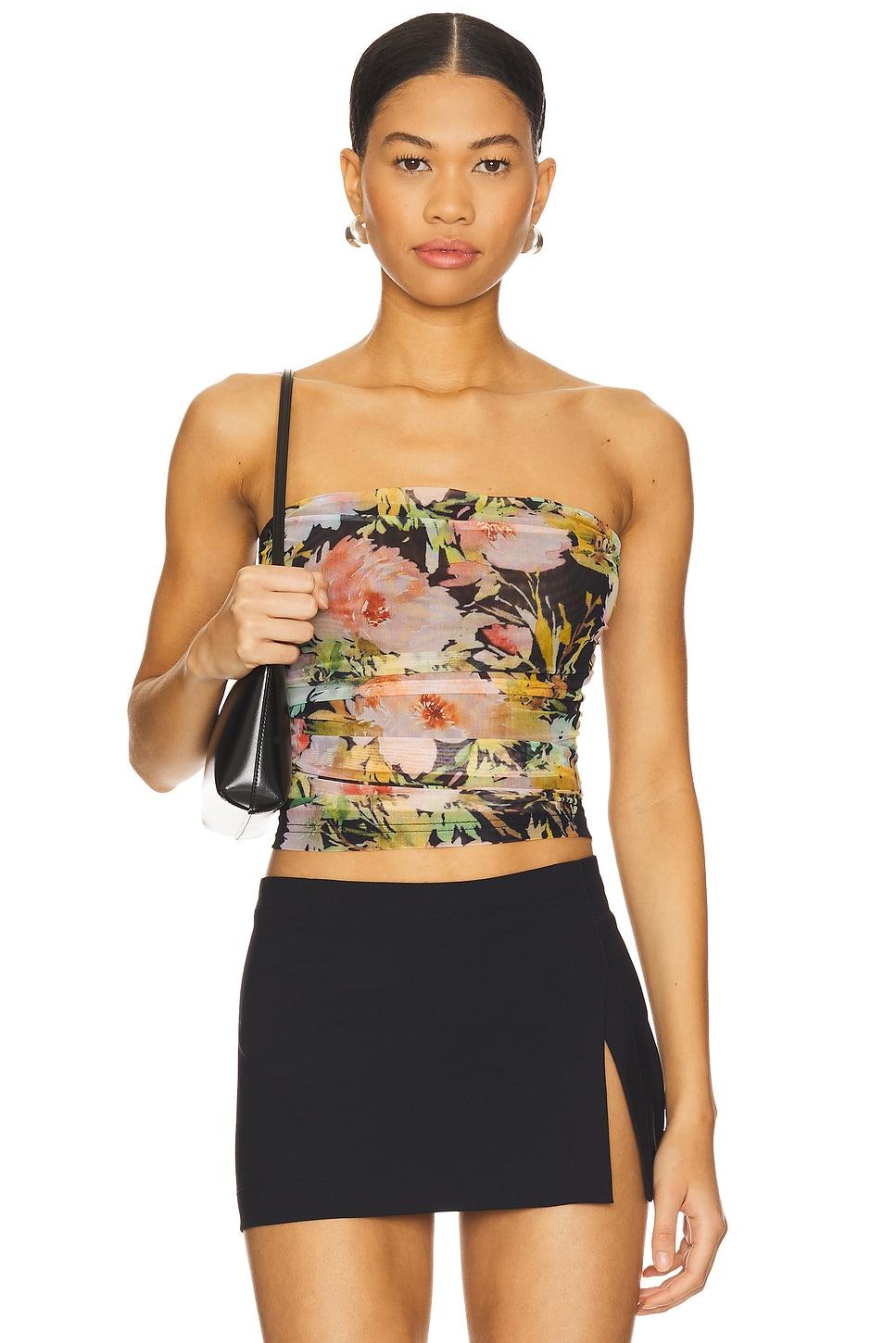 everly strapless top