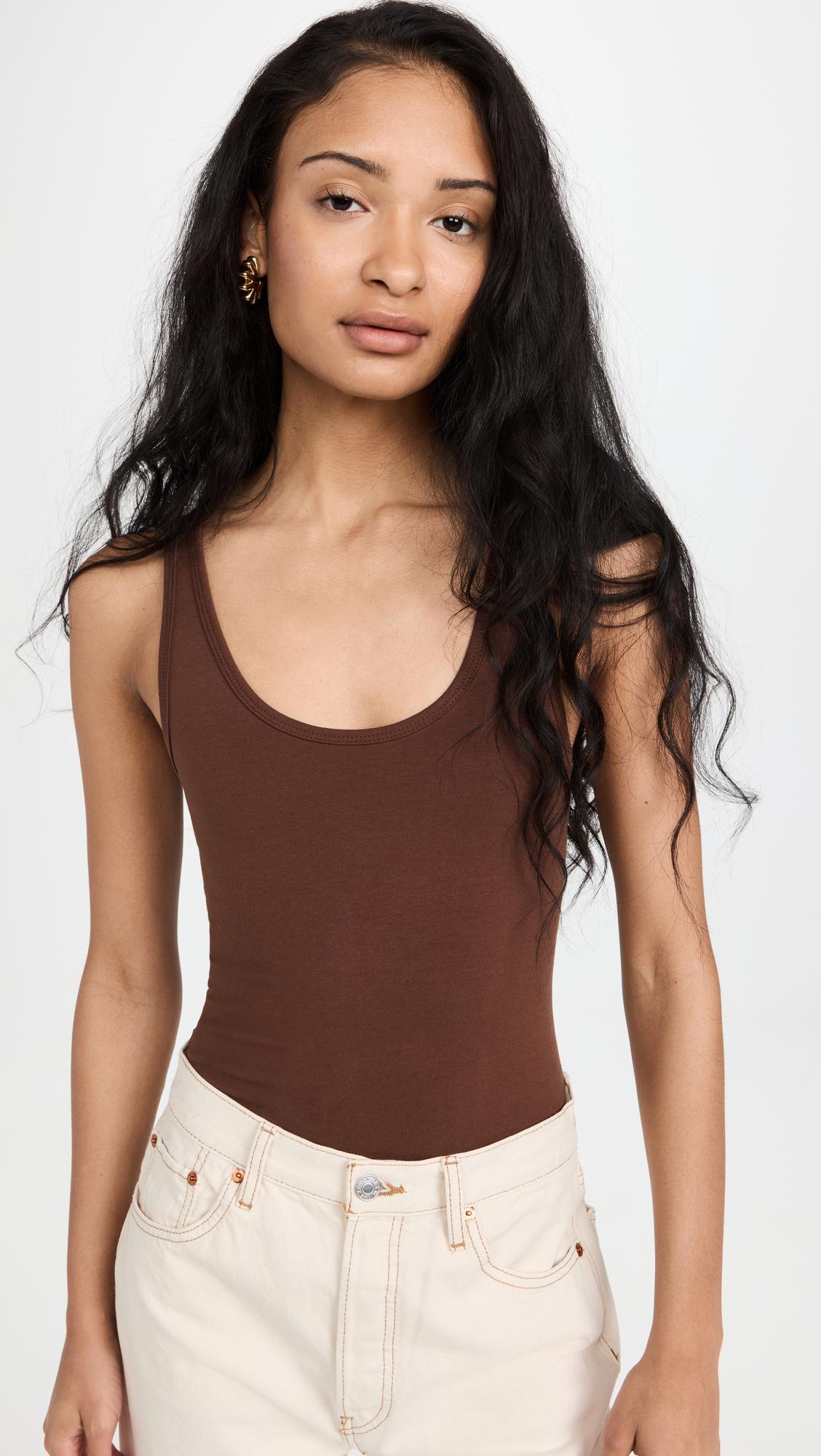 everyday classic tank thong bodysuit