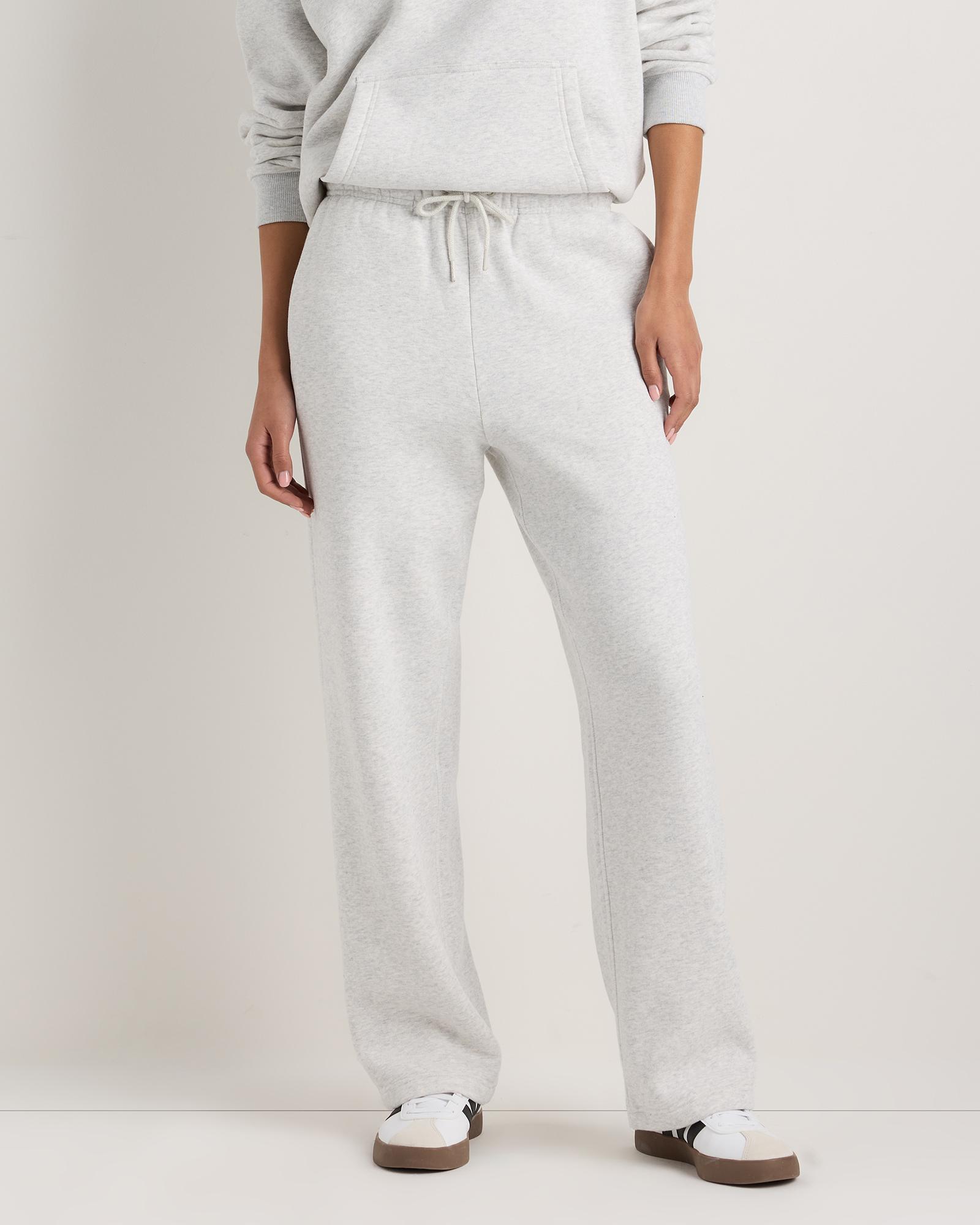everyday fleece straight leg sweatpants