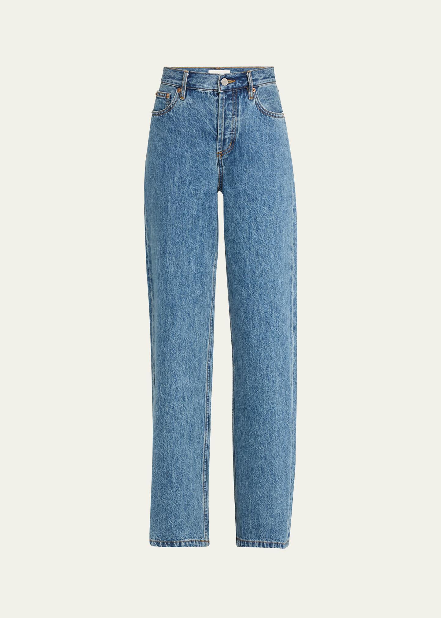 everyday relaxed mid-rise jeans