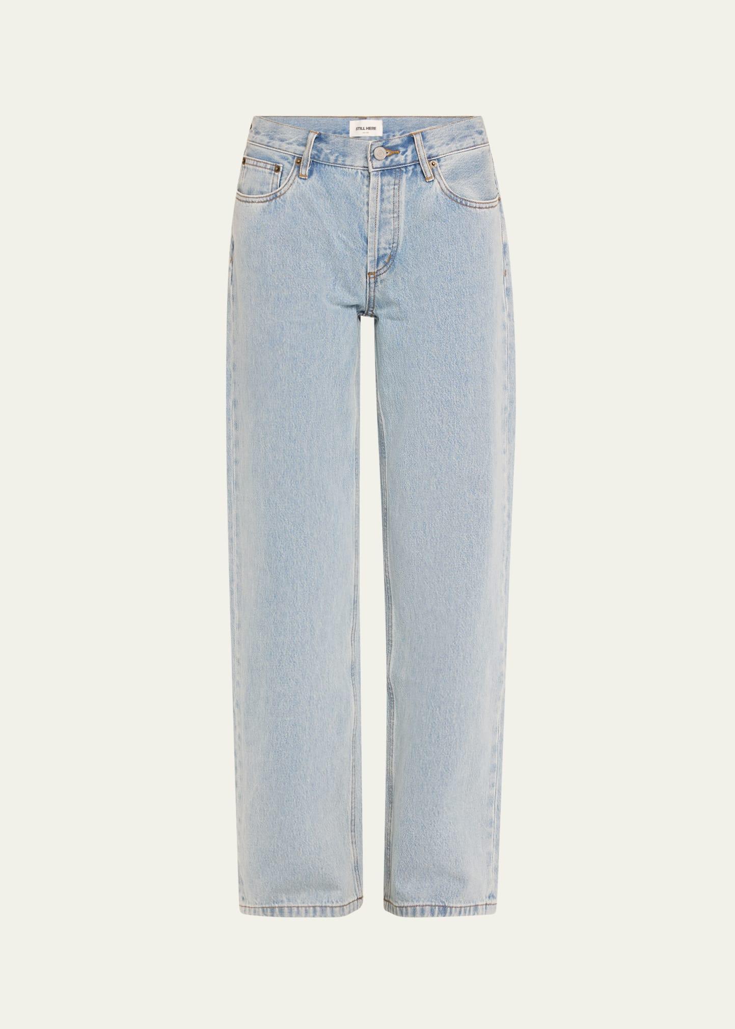 everyday relaxed mid-rise jeans