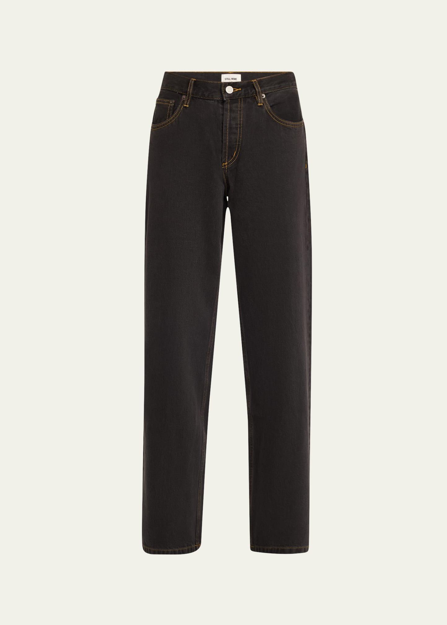 everyday relaxed mid-rise jeans