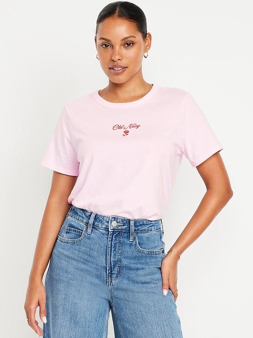 everywear logo graphic t-shirt