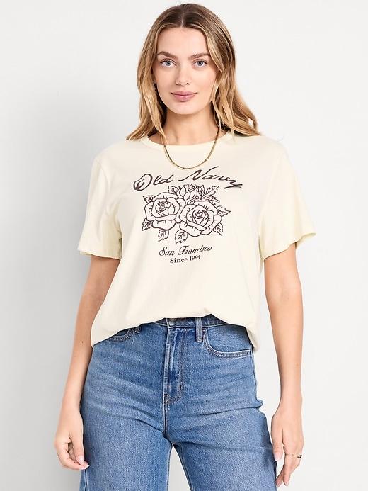 everywear logo graphic t-shirt