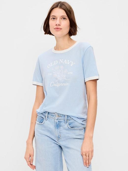 everywear logo graphic t-shirt