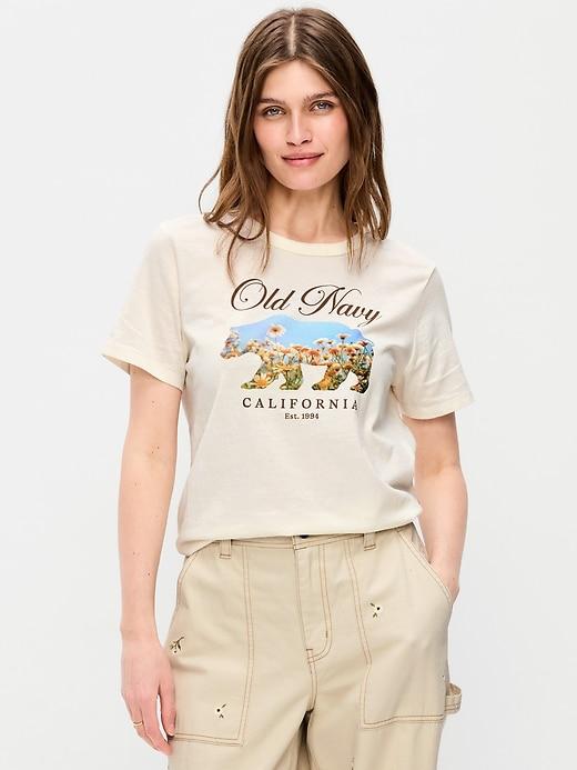 everywear logo graphic t-shirt