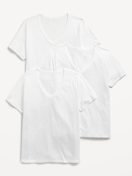 everywear v-neck t-shirt 3-pack