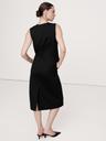 everywhere ponte column midi dress