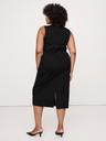 everywhere ponte column midi dress