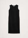 everywhere ponte column midi dress
