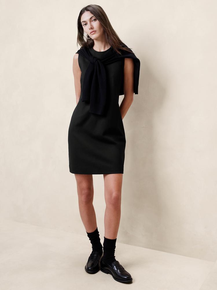 everywhere ponte sheath dress