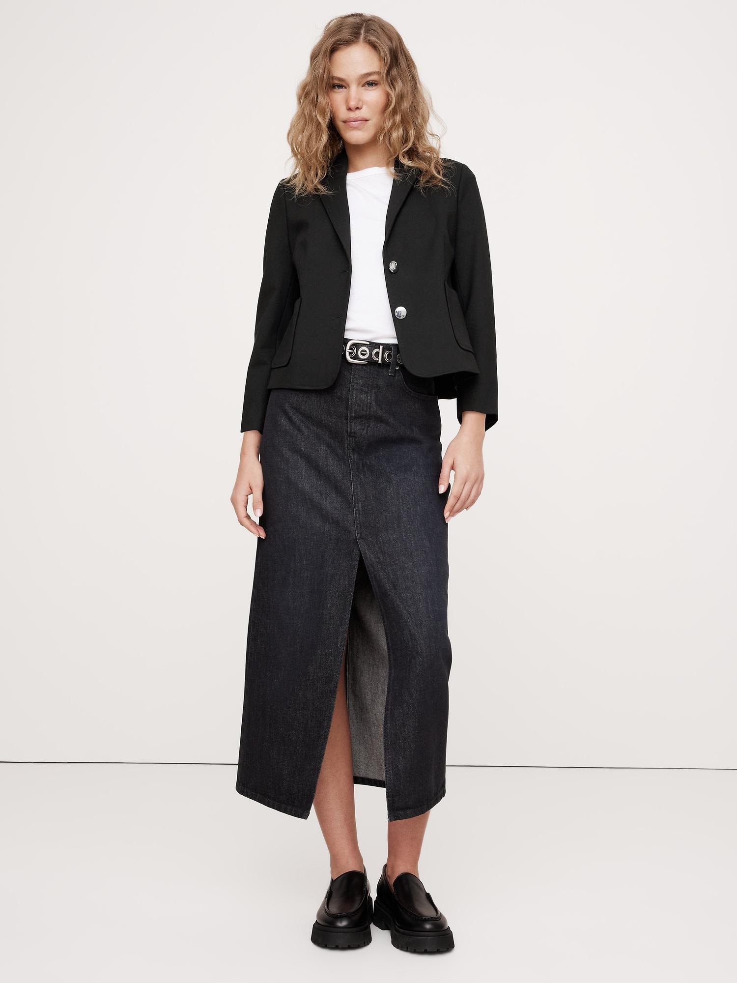 everywhere ponte short blazer