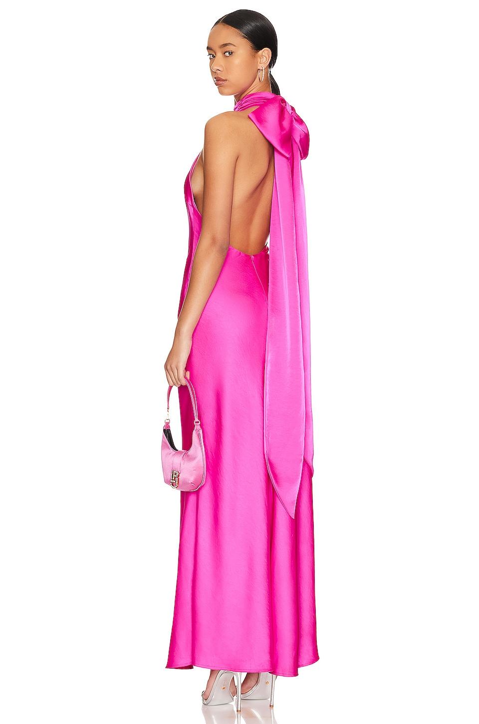 evianna satin gown