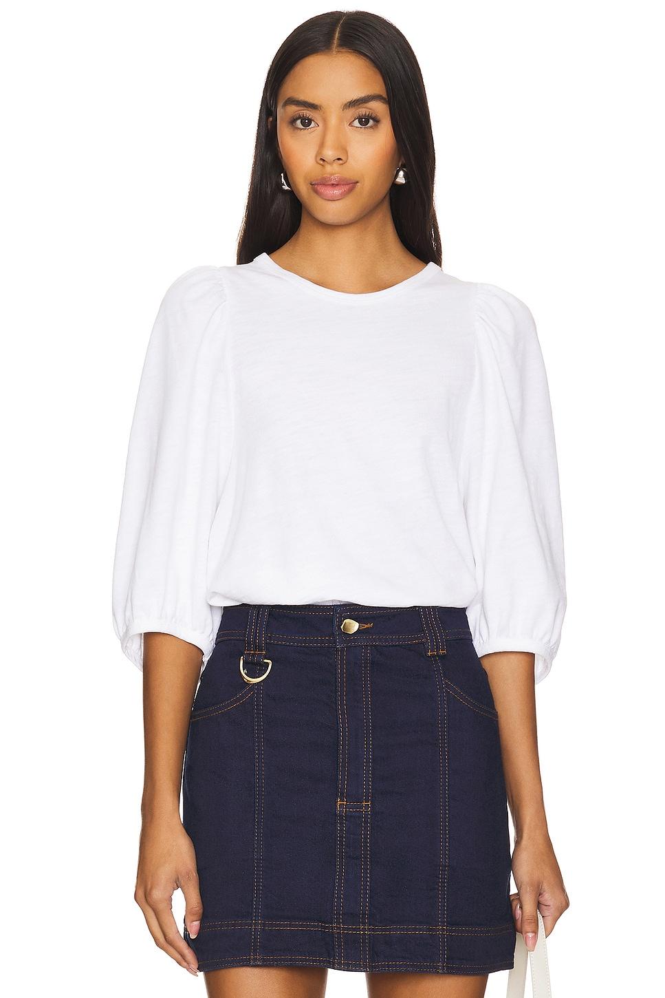 evita balloon sleeve top