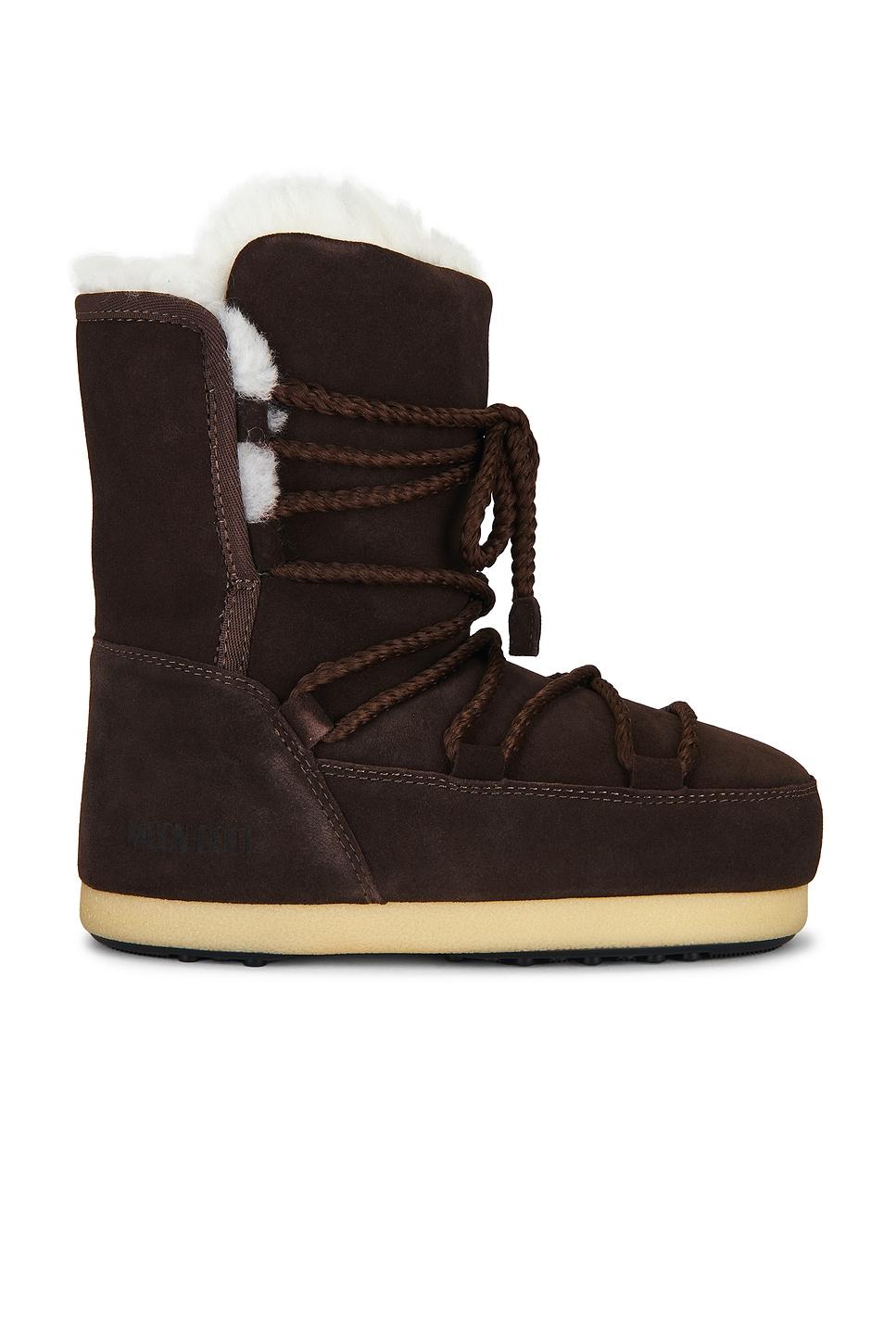 evx shearling boot