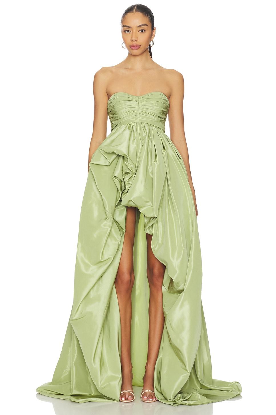 evy taffeta gown