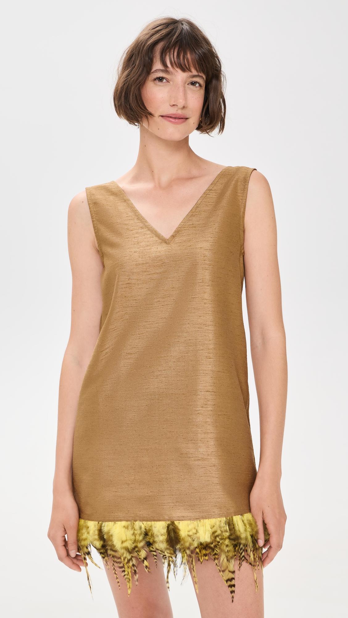 exaggerated dupion tank