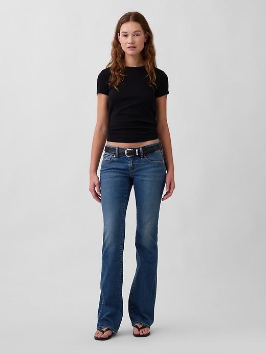 extra low rise long & lean jeans