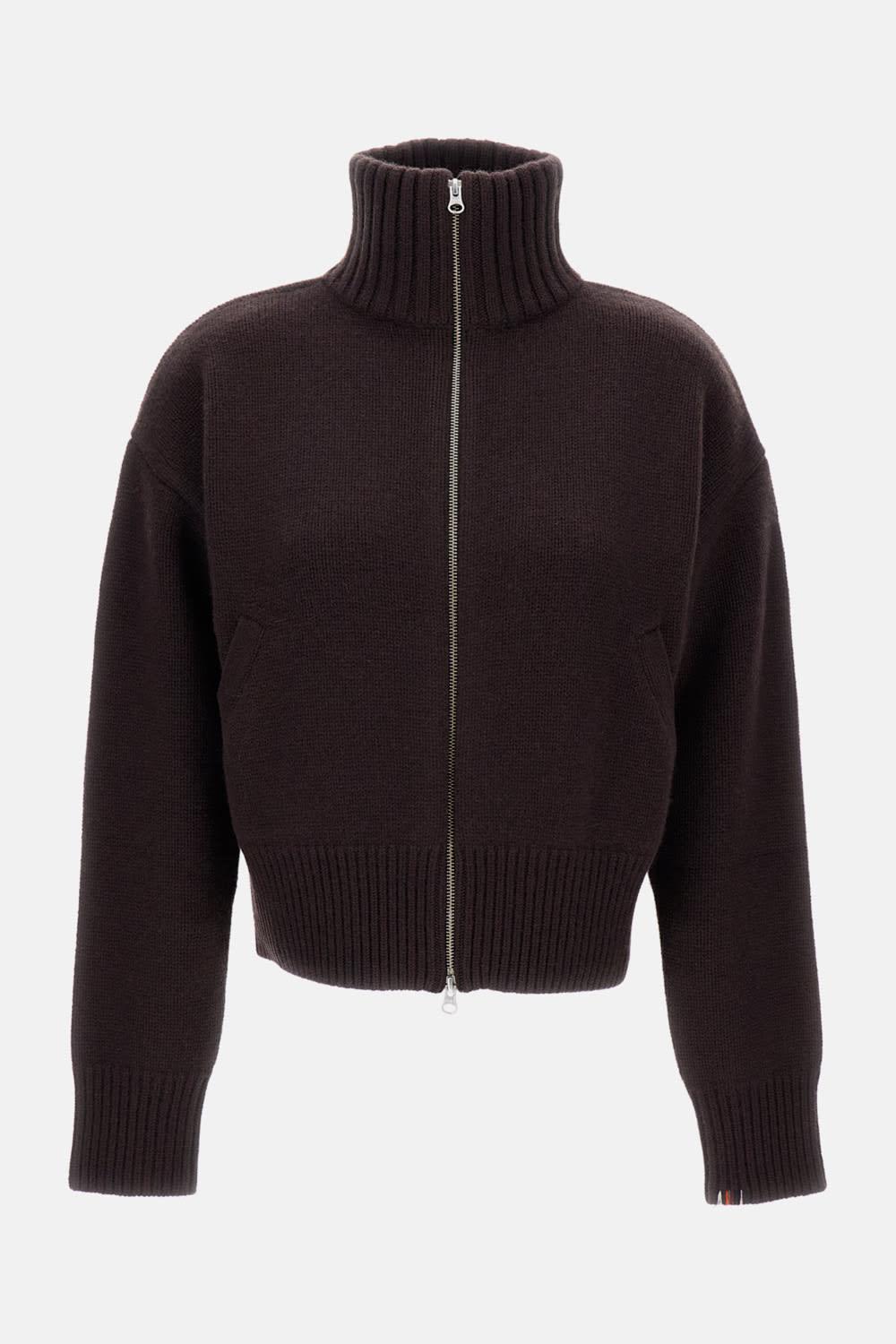 extreme cashmere extra fab zip-up cardigan