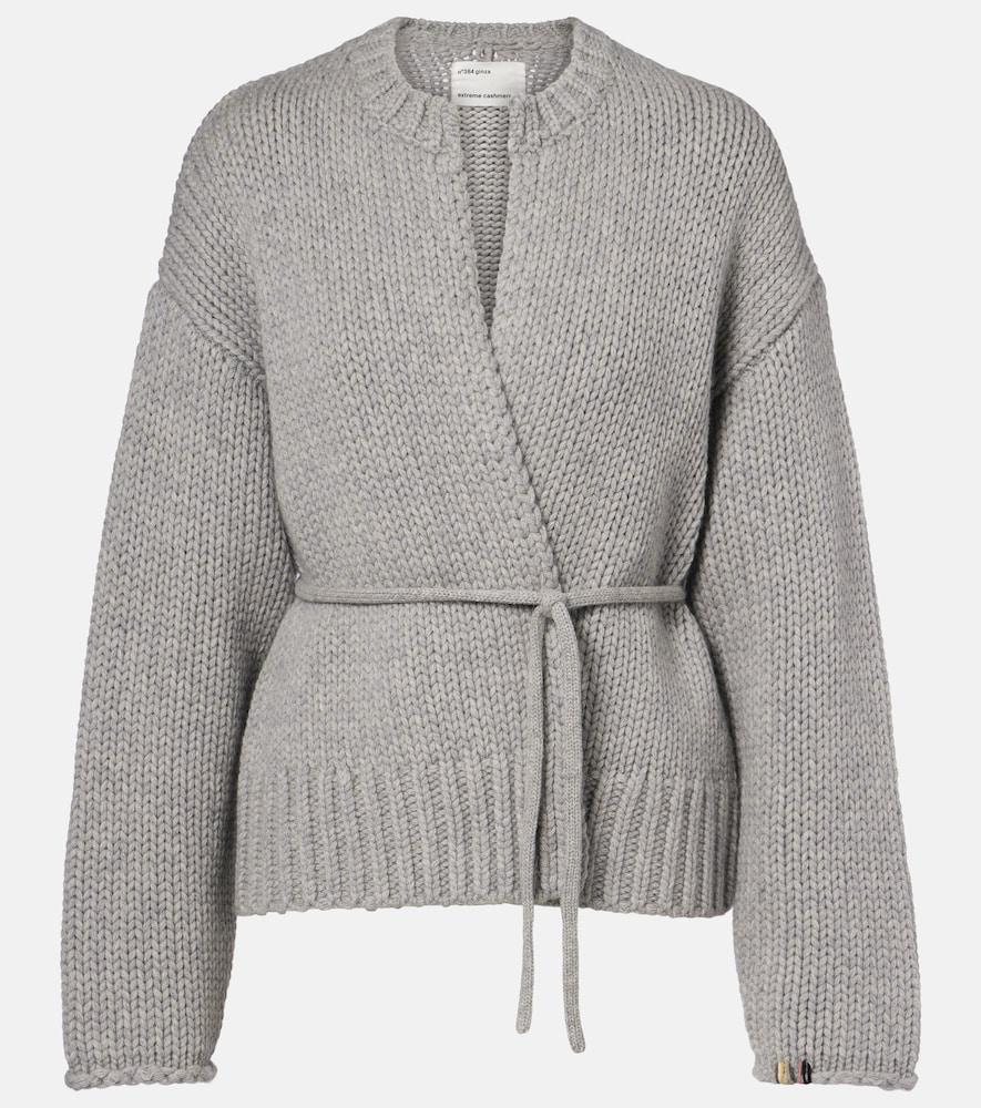 extreme cashmere ginza cashmere wrap cardigan