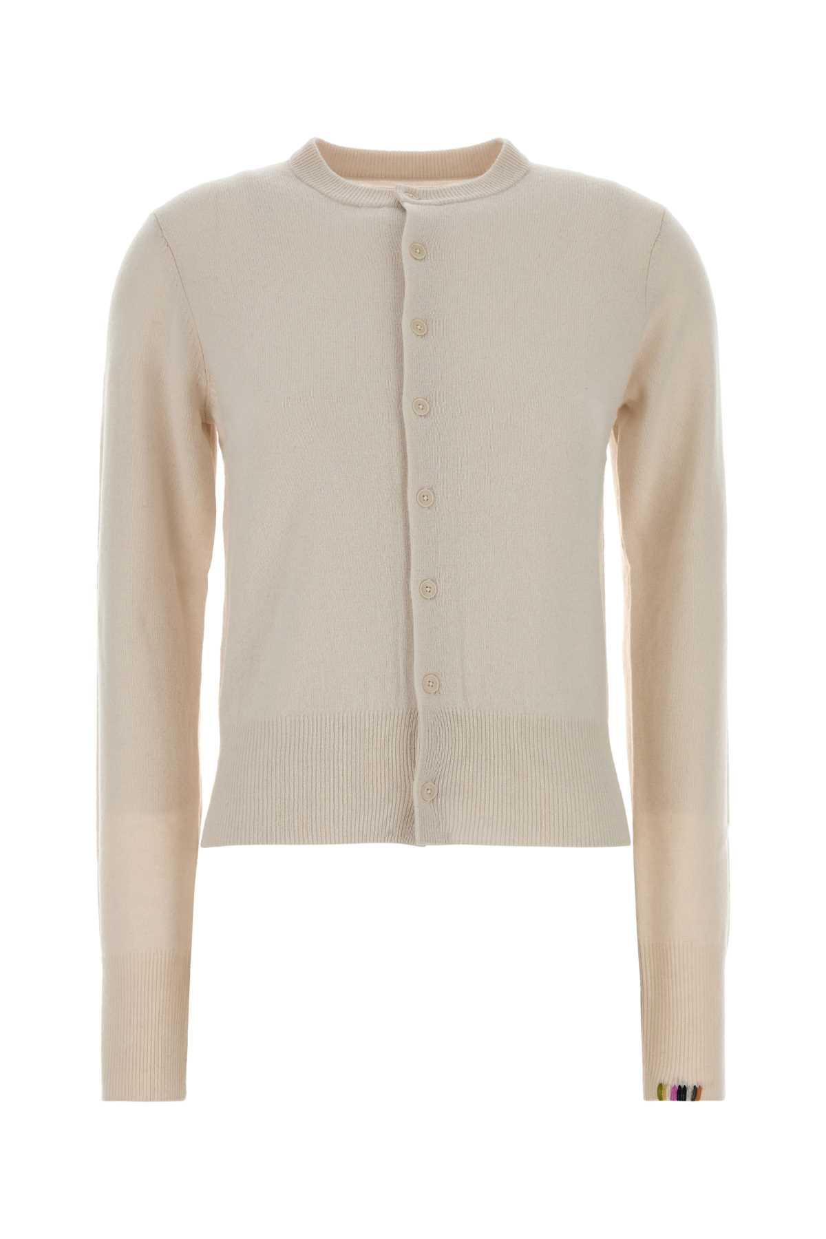 extreme cashmere ivory cashmere little 2 cardigan