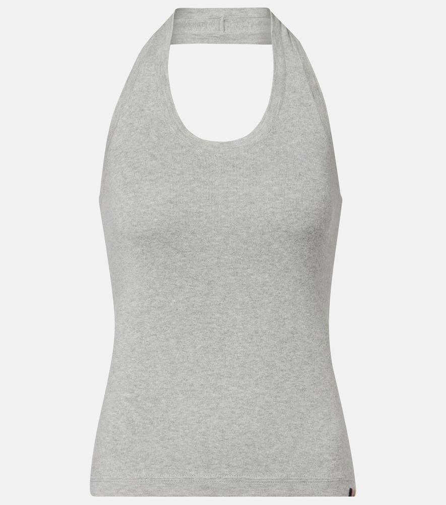 extreme cashmere jerry cotton and cashmere jersey top